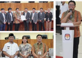 KPU Bolmong Tetapkan Yusra-Dony sebagai Bupati dan Wakil Bupati Terpilih