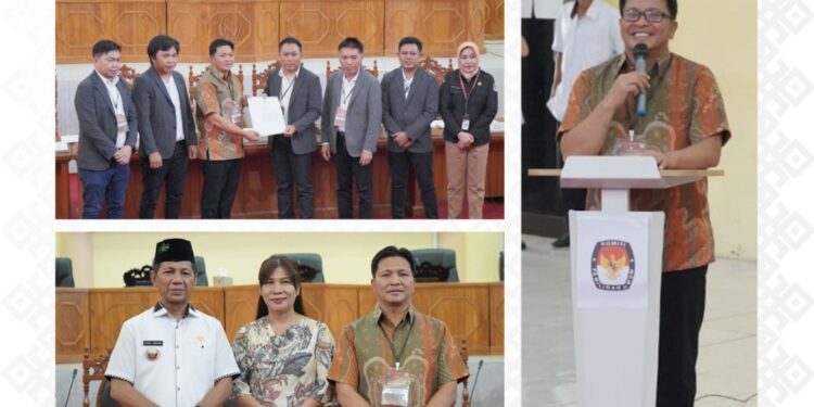 KPU Bolmong Tetapkan Yusra-Dony sebagai Bupati dan Wakil Bupati Terpilih