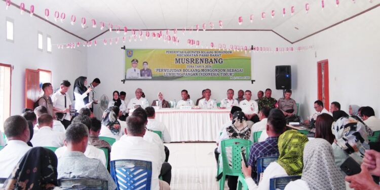 Pj Bupati Jusnan Hadiri Musrenbang RKPD 2026 Tingkat Kecamatan Passi Barat