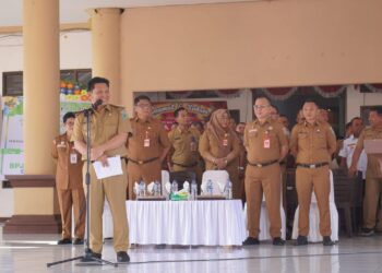 Wabup Bolmong Pimin Apel Kerja Perdana