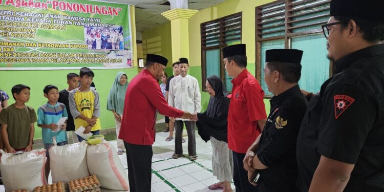 PDIP Kotamobagu Gelar Anjangsana ke Panti Asuhan dan Serahkan Sembako