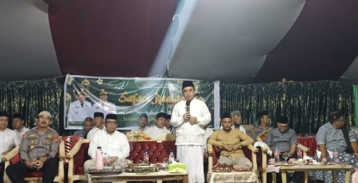 Bupati Yusra Alhabsyi Pimpin Safari Ramadhan di Kecamatan Dumoga Barat