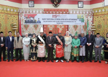 DPRD Gelar Rapat Paripurna Istimewa HUT ke-115 Kotamobagu