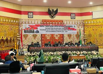 DPRD Kotamobagu Gelar Paripurna Penetapan Wali Kota dan Wali Kota Terpilih Periode 2025-2030