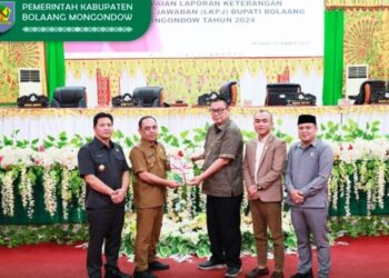 DPRD Bolmong Gelar Paripurna Penyampaian LKPj Bupati TA 2024