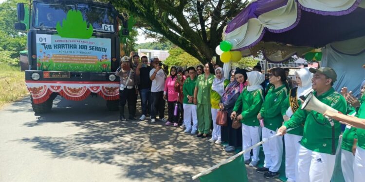 Peringati Hardiknas, Dinas Pendidikan Bolmong Gelar Karnval Gebyar PAUD 2025