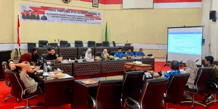 DPRD Kotamobagu Bahas Ranpeda Usaha Air Minum