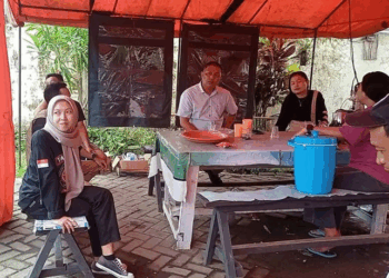 Beri Support, Politisi Fraksi NasDem Ini Kunjungi Posko Gabungan Bencana Alam