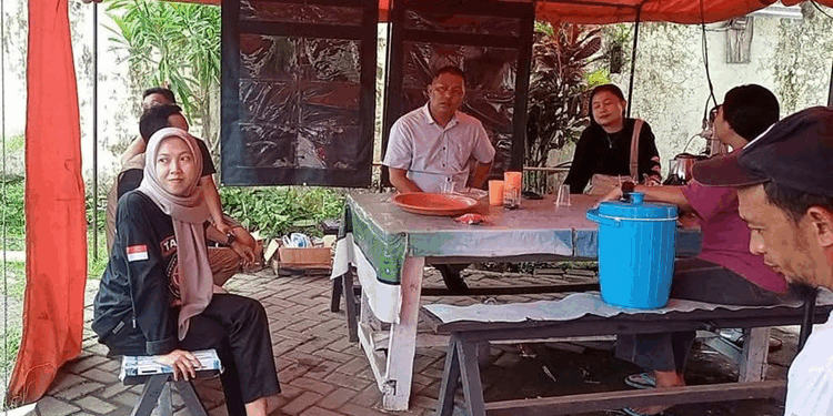 Beri Support, Politisi Fraksi NasDem Ini Kunjungi Posko Gabungan Bencana Alam