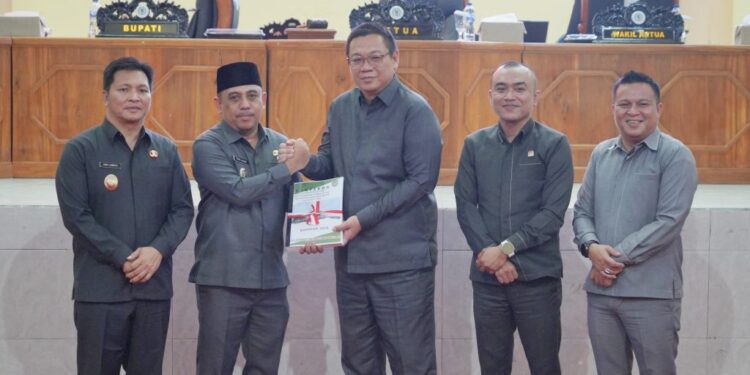 Lima Fraksi DPRD Bolmong Setujui Ranperda RPJMD 2025-2029