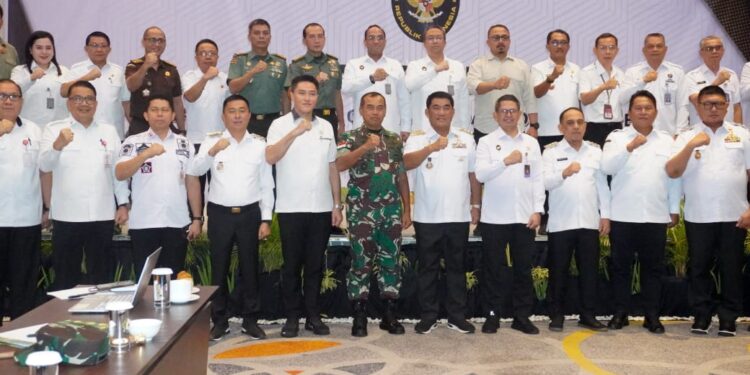 Wabup Bolsel Ikuti Rakor Kemenko Bidang Politik dan Keamanan RI