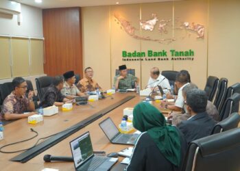 Audiens dengan Badan Bank Tanah Kementerian ATR/BPN RI, Ini yang Disampaikan Bupati Iskandar Kamaru