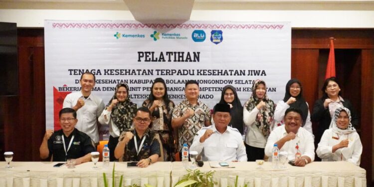Wabup Bolsel Resmi Buka Pelatihan Nakes Terpadu Kesehatan Jiwa