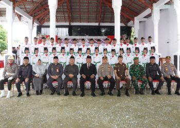 Paskibraka Bolsel Resmi Dikukuhkan