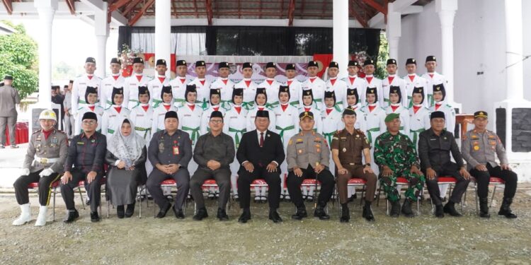 Paskibraka Bolsel Resmi Dikukuhkan