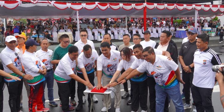 Wabup Bolsel Hadiri Launching Logo dan Maskot Porprov XII Sulut 2025 di Manado