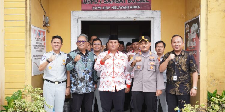 Bapenda Sulut dan Pemkab Bolsel Resmikan Aplikasi ERI