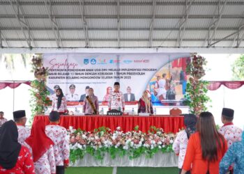 Dinas Pendidikan Bolsel Sosialisasi Program Wajib Belajar 13 Tahun