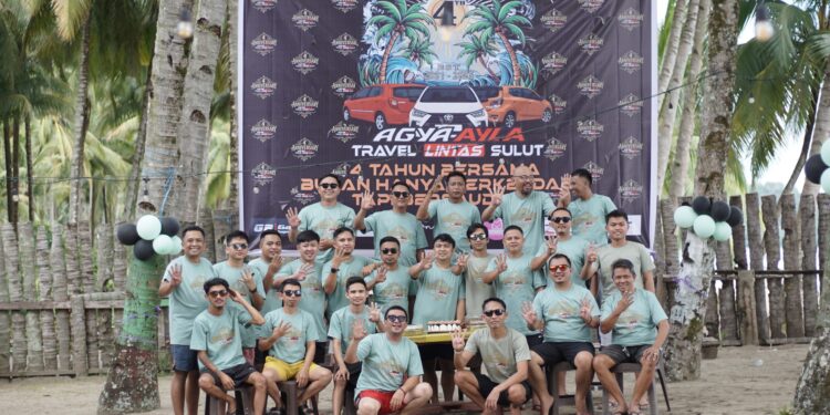 Anniversary ke-4 Tahun Agya Ayla Travel Lintas Sulut Meriah