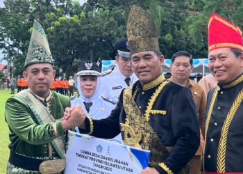 Menang Lomba, Desa Kopandakan II Terima Penghargaan dari Gubernur Sulut