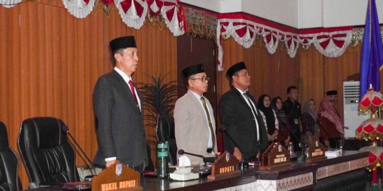Lewat Paripurna, DPRD dan Pemkab Bolsel Sepakati KUA-PPAS 2026