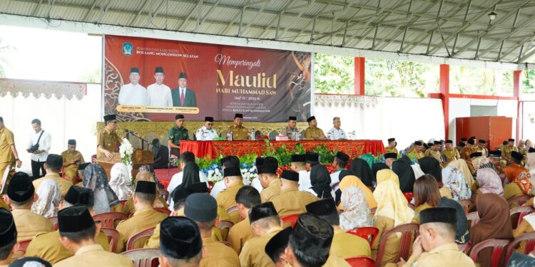 Peringati Maulid Nabi, Bupati Bolsel Ajak Masyarakat Teladani Akhlak Rasulullah
