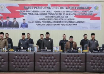 DPRD Kotamobagu Gelar Paripurna Bahas Dua Agenda