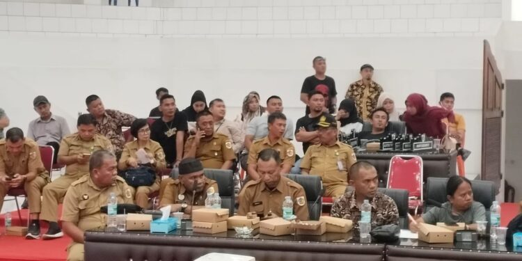 Sejumlah OPD Pemkot Kotamobagu Hadiri RDP Bersama DPRD Terkait Perumahan Puri Citra Indah Motobi Kecil