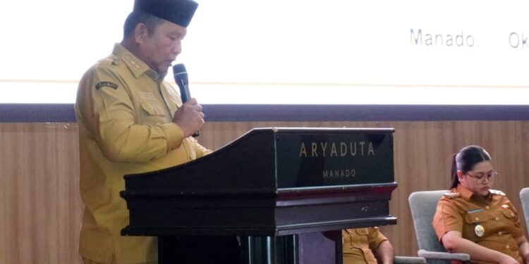 Wabup Deddy Ikut Rakorev TKPKD Provinsi Sulut