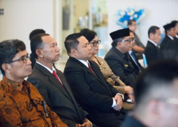 Sekda Bolsel Hadiri Pengukuhan Kepala BPKP Sulut