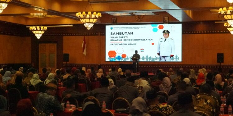 Buka Bimtek Peningkatkan Kapasitas BPD, Wabup Bolsel Tekankan Hal Ini