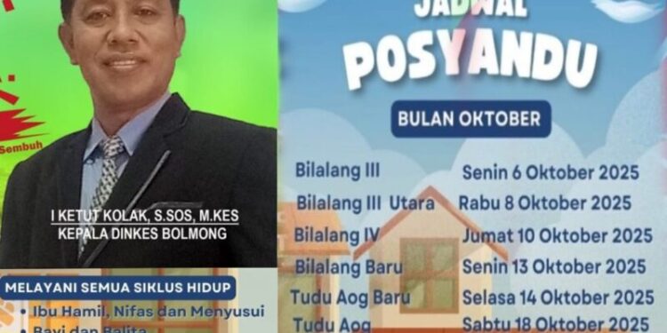 Tingkatkan Layanan Kesehatan, Puskesmas Bilalang Gelar Posyandu di Delapan Titik Tahun 2025