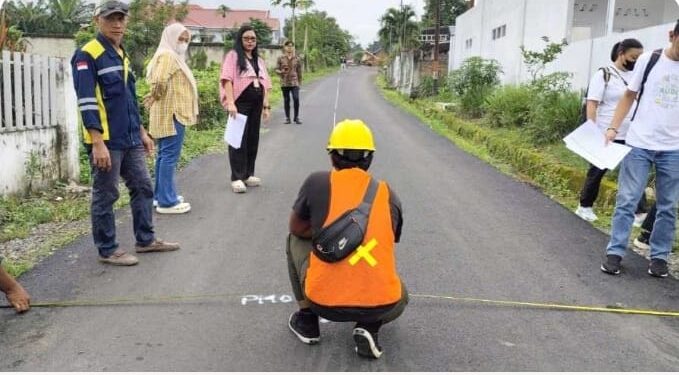 Dinas PUPR Kotamobagu Libatkan APH dan Kejaksaan PHO Pekerjaan Jalan Itantang