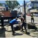 Sesuai Arahan Walikota, Pemkot Kotamobagu Bersihkan Drainase di Jalan Kartini