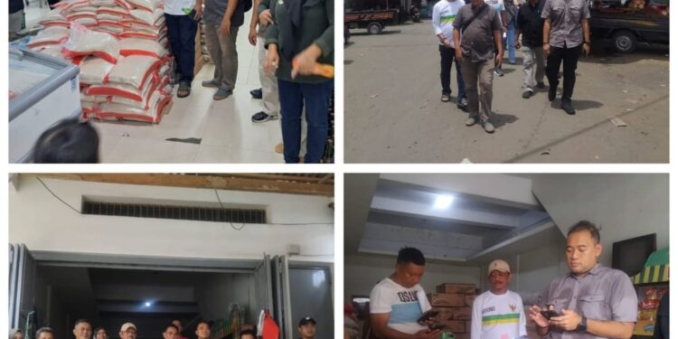 Tim Satgas Gabungan Polda dan Pemkot Kotamobagu Gelar Pengawasan Harga Beras di Pasaran