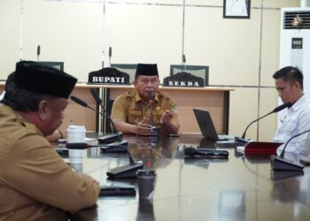 Wabup Bolsel Pimpin Rapat Evaluasi Percepatan Program MBG