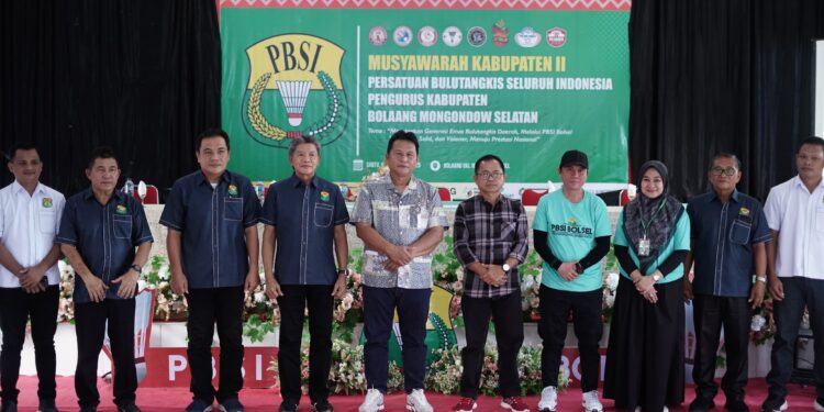 Wabup Deddy Buka Muskab PBSI Bolsel