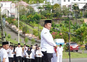 Wabup Bolsel Pimpin Upacara HKN Tahun 2025