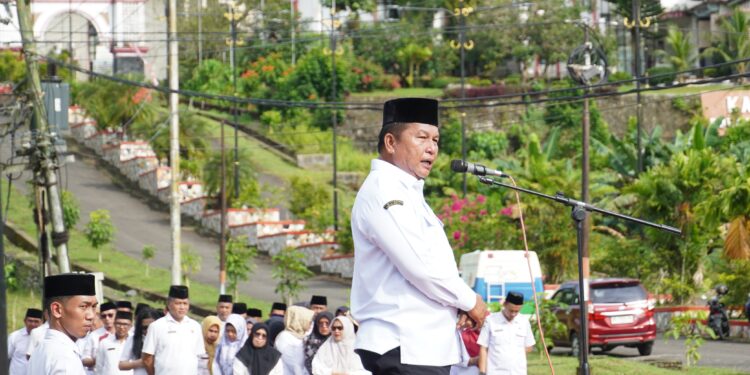 Wabup Bolsel Pimpin Upacara HKN Tahun 2025