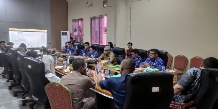 Banggar DPRD Bolmong Bersama TAPD Gelar Rapat Lanjutan KUA-PPAS APBD 2026