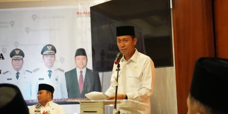 Buka Selter JPT Pratama, Bupati Bolsel Tegaskan Hal Ini