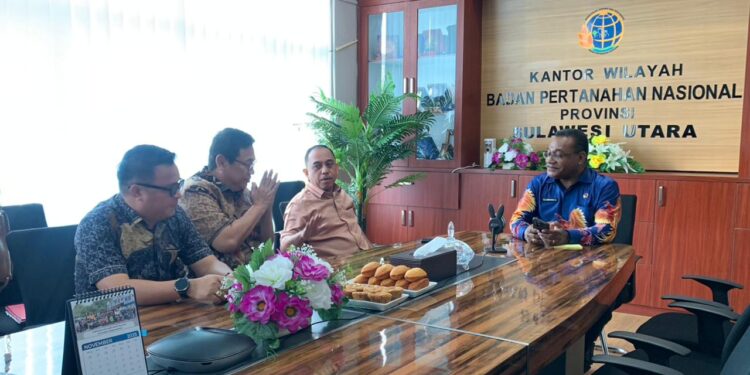 DPRD Bolmong Kunker ke BPN Sulut