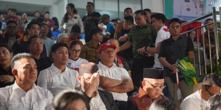 Wabup Bolsel Hadiri Penutupan Porprov Sulut XII