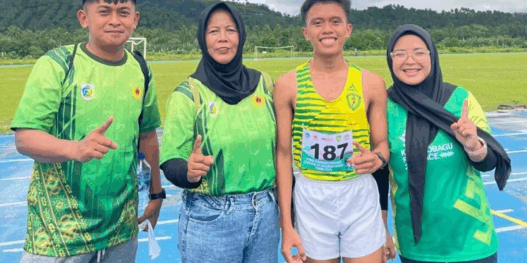 Atlet Cabor Atletik Kotamobagu Raih Medali Emas di Porprov XII Sulut