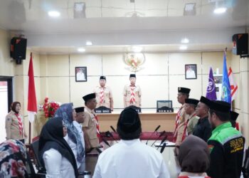 Iskandar -Deddy Buka Muscab Pramuka Bolsel