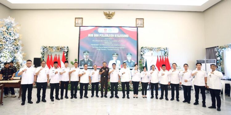 Bupati Bolsel Hadiri MoU Hibah Barang Rampasan Negara