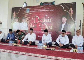 Pemkab Bolsel Tutup Tahun 2025 dengan Doa dan Dzikir Bersama di Masjid Amirul Mukminin 