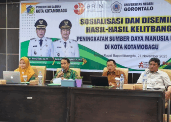 Pemkot Kotamobagu Gelar Sosialisai dan Diseminasi Hasil Kelitnangan