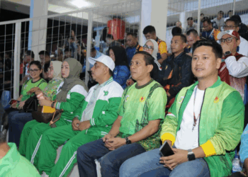 Weny Gaib dan Rendy Mangkat Hadiri Pembukaan Porprov ke XII Sulut