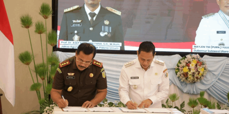 Wali Kota dan Kajari Kotamobagu Teken PKS